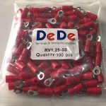 سرسیم حلقوی ورودی سیم حداکثر 1.5 سوراخ 3 (Rv1.25-3)