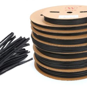 روکش حرارتی مشکی قطر 3 میلیمتر (شرینگ حرارتی)