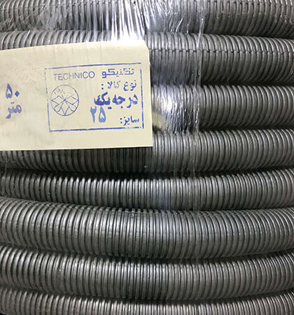 لوله خرطومی نرم تابلویی سایز 25 لوله خرطومی نرم تابلویی سایز 25