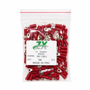 سرسیم حلقوی ورودی سیم حداکثر 1.5 سوراخ 3 (Rv1.25-3)