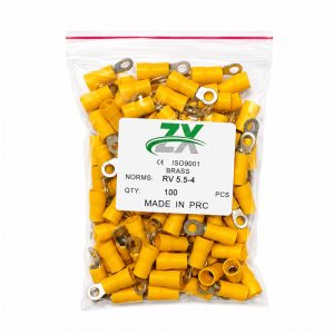 سرسیم حلقوی ورودی سیم حداکثر 6 سوراخ 4 (Rv5.5-4)