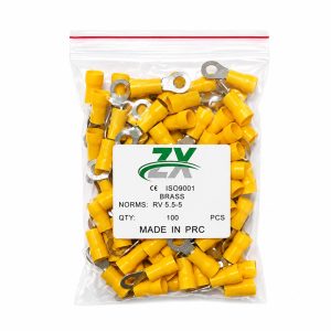 سرسیم حلقوی ورودی سیم حداکثر 6 سوراخ 5 (Rv5.5-5)