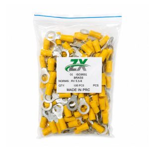 سرسیم حلقوی ورودی سیم حداکثر 6 سوراخ 8 (Rv5.5-8)