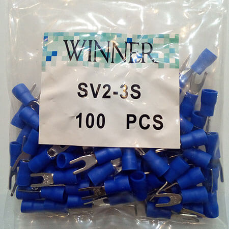 سرسیم دوشاخ ورودی سیم حداکثر 2.5 فاصله بین دوشاخ 3 (Sv2-3) سرسیم دوشاخ ورودی سیم حداکثر 2.5 فاصله بین دوشاخ 3 (Sv2-3)