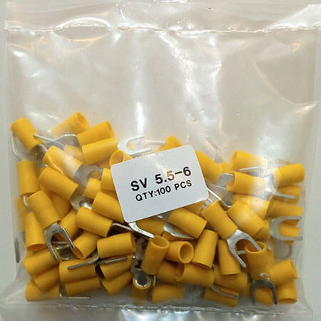 سرسیم دوشاخ ورودی سیم حداکثر 6 فاصله بین دوشاخ 6 (Sv5.5-6) سرسیم دوشاخ ورودی سیم حداکثر 6 فاصله بین دوشاخ 6 (Sv5.5-6)