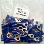 سرسیم حلقوی ورودی سیم حداکثر 2.5 سوراخ 5 (Rv2-5)