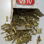 سرسیم برنجی مادگی تلفنی سایز 2.8 بسته 1000 عددی