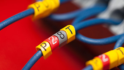 نحوه نصب شماره سیم حلقوی