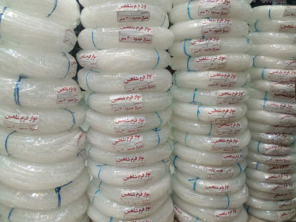 نوار فرم ماکارونی سفید سایز 12 حلقه 30 متری نوار فرم ماکارونی سفید سایز 12 حلقه 30 متری