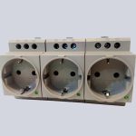 پریز ریلی رعد چراغدار مدل DSO/LD