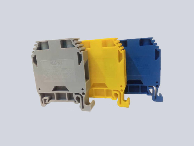 ترمینال ریلی پیچی سایز 25 رعد مدل RTP25 ترمینال ریلی پیچی سایز 25 رعد مدل RTP25