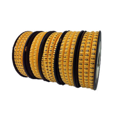 شماره سیم حلقوی 0 تا 9 برای سیم 4 تا 6 مدل EC2 (بسته 5000 تایی) شماره سیم حلقوی 0 تا 9 برای سیم 4 تا 6 مدل EC2 (بسته 5000 تایی)