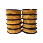 شماره سیم حلقوی 0 تا 9 برای سیم 10 تا 16 مدل EC3 (بسته 3500 تایی) - Image 2