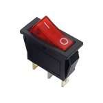 کلید راکر باریک چراغدار سه پین مدل KCD3-101N - Image 2