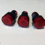 چراغ سیگنال قرمز 220 ولت قطر 22 میلیمتر