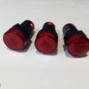 چراغ سیگنال قرمز 220 ولت قطر 22 میلیمتر