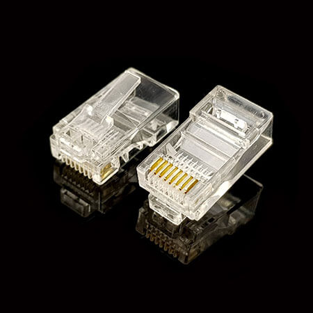 سوکت شبکه نری مدل CAT5 8P8C سوکت شبکه نری مدل CAT5 8P8C