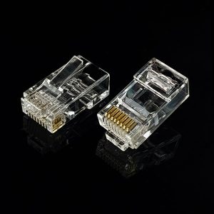 سوکت شبکه میان گذر مدل OPEN END CAT6