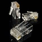 سوکت شبکه میان گذر مدل OPEN END CAT6 - Image 3