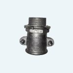 گلند فلزی لوله فلکسیبل دو پیچ سایز PG16