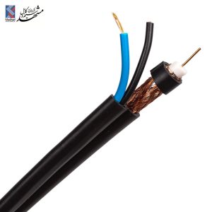 کابل کواکسیال RG59 ترکیبی سیم و کابل مشهد