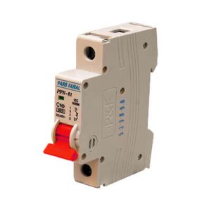 کلید مینیاتوری تک پل 10 آمپر پارس فانال (6KA)