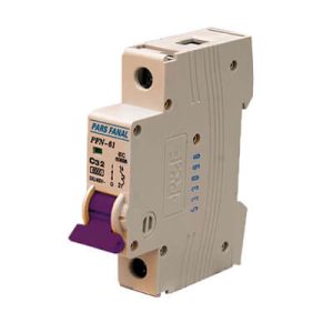 کلید مینیاتوری تک پل 32 آمپر پارس فانال (6KA)