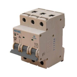 کلید مینیاتوری سه پل 16 آمپر پارس فانال (6KA)