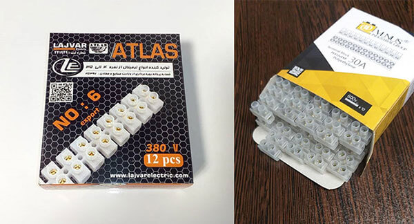 بهترین برندهای تولید کننده ترمینال شاخه ای در ایران