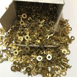 سرسیم برنجی گرد 3 بسته 500 عددی کد 1401