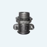 گلند فلزی لوله فلکسیبل دو پیچ سایز PG9