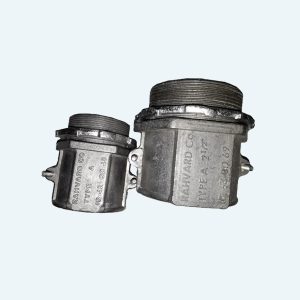 گلند فلزی لوله فلکسیبل دو پیچ سایز PG42