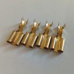 سرسیم برنجی پشت دینام (مادگی بزرگ) بسته 100 عددی