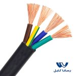 کابل افشان 0.75*4 رسانا کابل