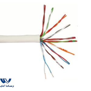 کابل تلفن 10 زوج 06 هوایی رسانا کابل