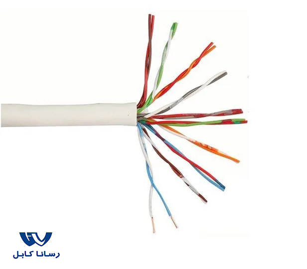 کابل تلفن 10 زوج 06 هوایی رسانا کابل کابل تلفن 10 زوج 06 هوایی رسانا کابل