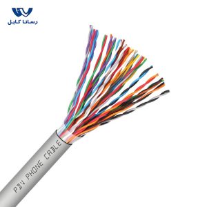 کابل تلفن 50 زوج 06 هوایی رسانا کابل