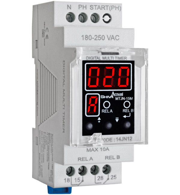 مولتی تایمر دیجیتال (همه کاره) شیوا امواج (سری N) مولتی تایمر دیجیتال (همه کاره) شیوا امواج (سری N)