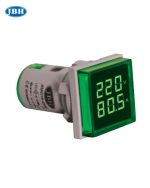 چراغ سیگنال ترکیبی ولت آمپر مربع AC قطر 22 میلیمتر JBH