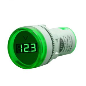 چراغ سیگنال ولت متر گرد DC قطر 22 میلیمتر JBH