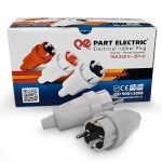 دوشاخه نری صنعتی پارت الکتریک