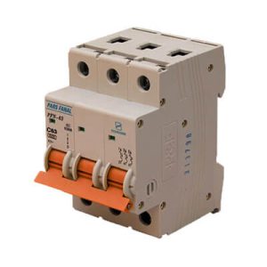 کلید مینیاتوری سه پل 63 آمپر پارس فانال (6KA)