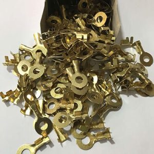 سرسیم برنجی گرد 6 دورپهن بسته 150 عددی کد 1405