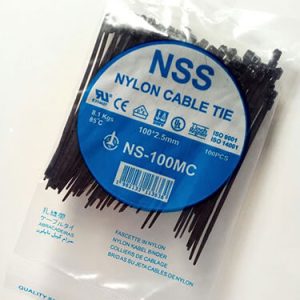 بست کمربندی 10 سانتی ضخامت 2.5 مشکی (NSS)