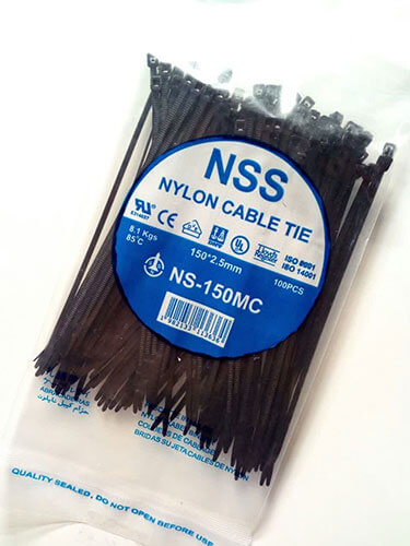 بست کمربندی 15 سانتی ضخامت 2.5 مشکی (NSS) بست کمربندی 15 سانتی ضخامت 2.5 مشکی (NSS)