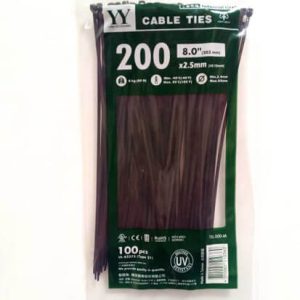 بست کمربندی 20 سانت ضخامت 2.5 مشکی (Y.Y)