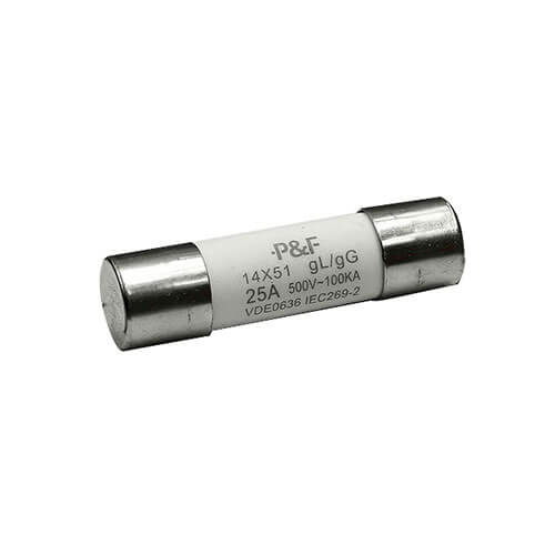فیوز سیگاری 63 آمپر پارس فانال مدل Cylindric Fuse 14*51 فیوز سیگاری 63 آمپر پارس فانال مدل Cylindric Fuse 14*51