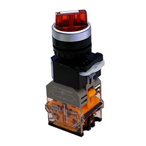 کلید فرمان دو طرفه چراغدار دو کنتاکت پارس فانال