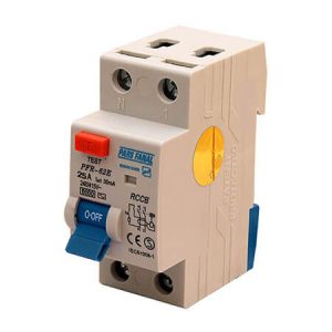 کلید محافظ جان الکترونیکی 2 پل 25 آمپر پارس فانال