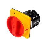 کلید گردان سه فاز و نول یکطرفه قفل شو 25 آمپر الکترو کهربا